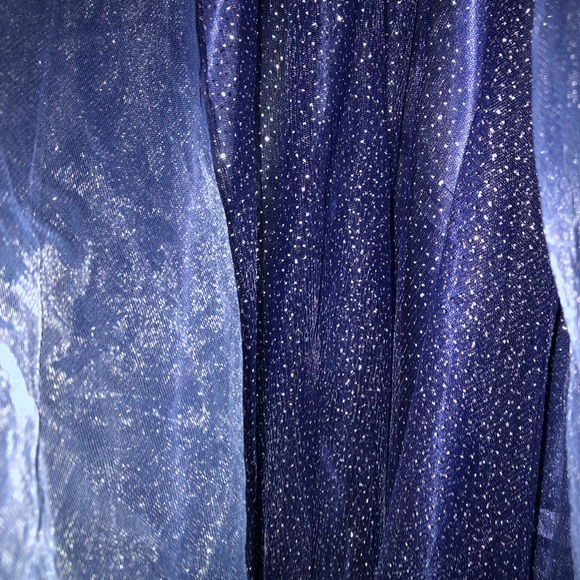 Formal Prom fancy Floor length Dress XL - Picture 7 of 13